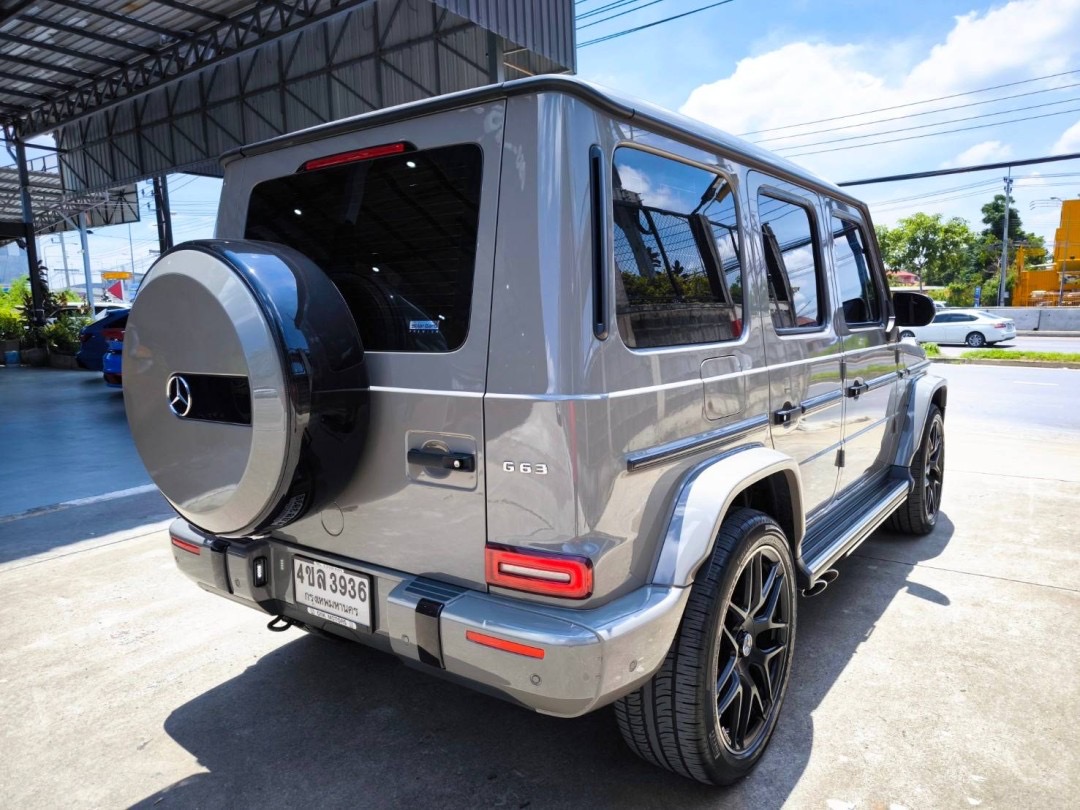 2022 Mercedes-Benz G-Class G 63 AMG สีเทา