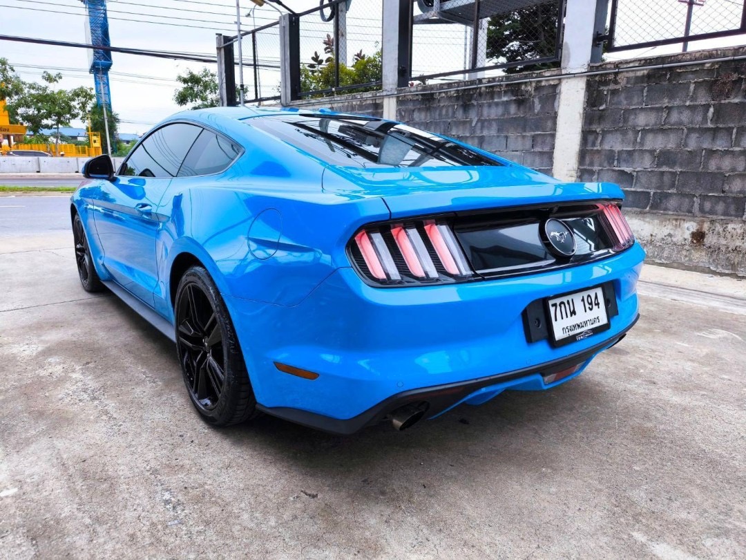 2017 Ford Mustang 2.3L สีฟ้า