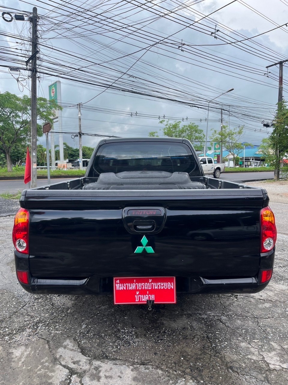 2011 Mitsubishi Triton Mega cab สีดำ