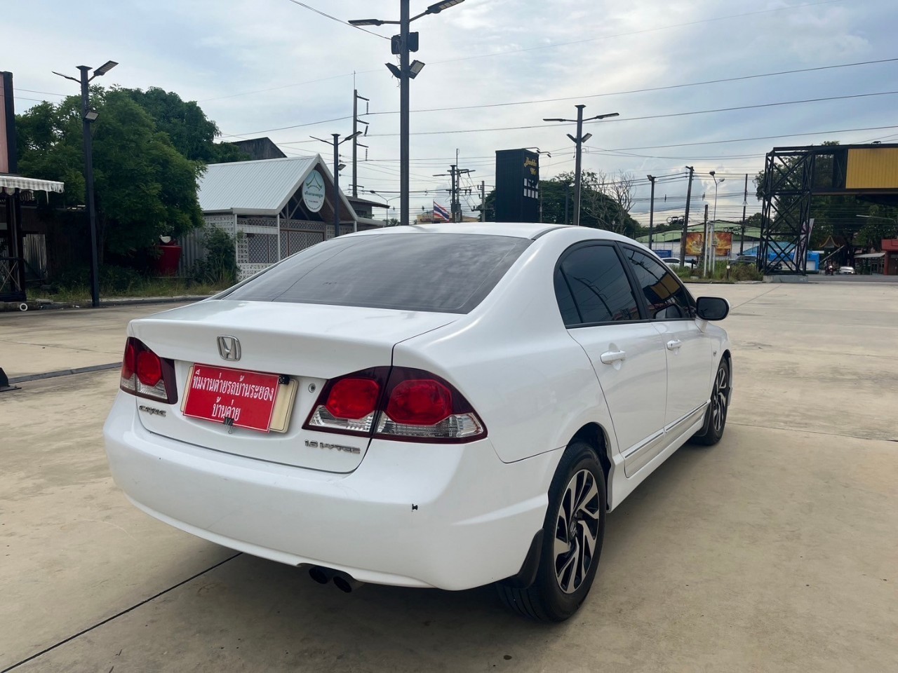 2010 Honda Civic FD สีขาว