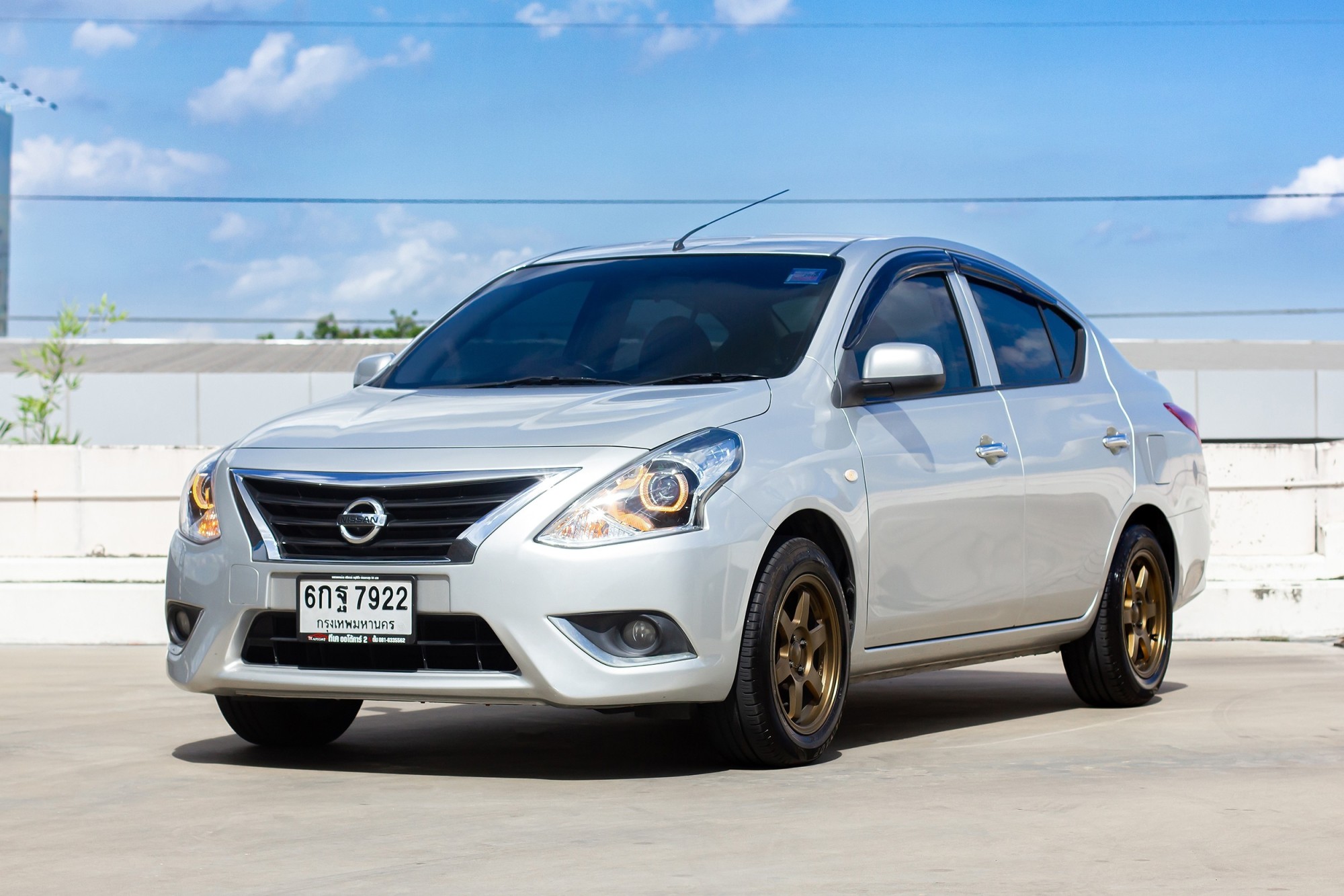 NISSAN Almera 1.2E A/T ปี 2016 จด 2017 ไมล์ 103,000 กม.