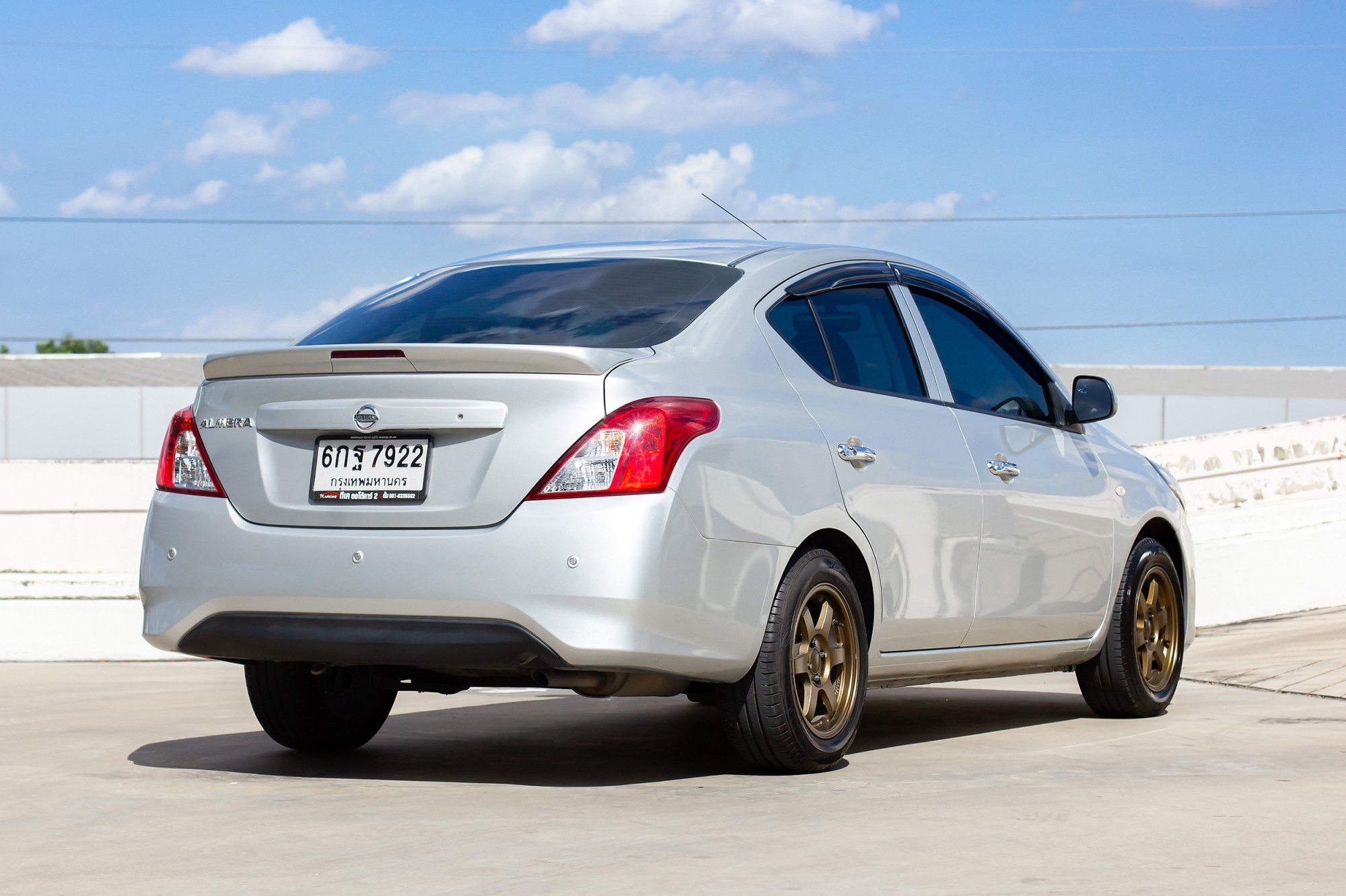 NISSAN Almera 1.2E A/T ปี 2016 จด 2017 ไมล์ 103,000 กม.