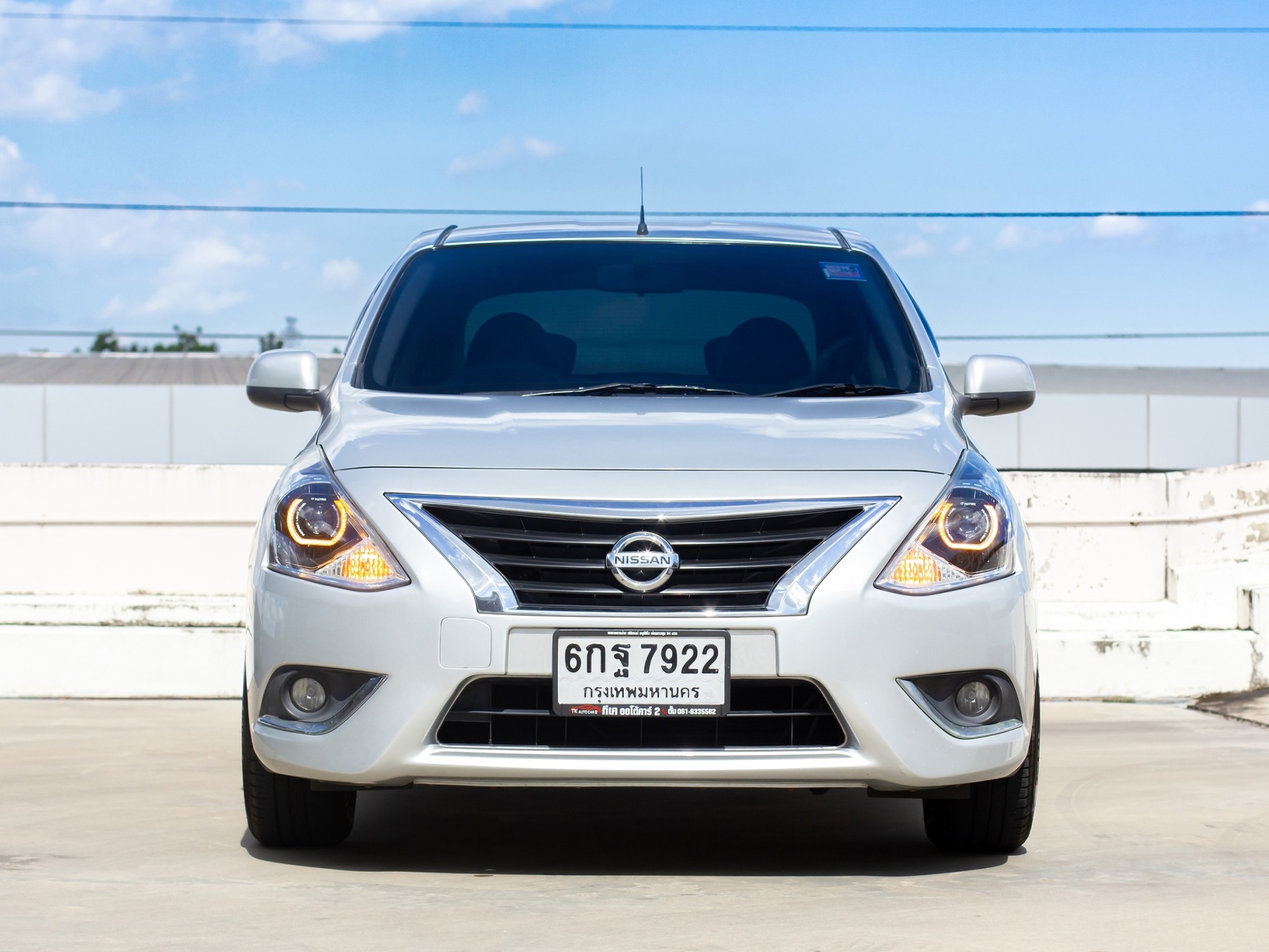 NISSAN Almera 1.2E A/T ปี 2016 จด 2017 ไมล์ 103,000 กม.