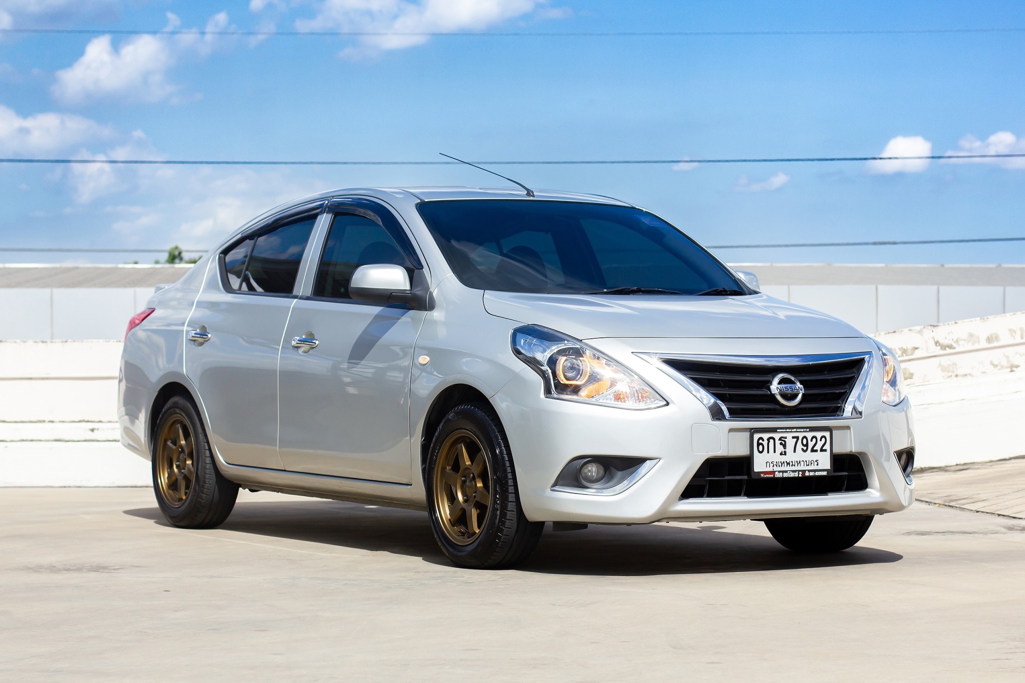 NISSAN Almera 1.2E A/T ปี 2016 จด 2017 ไมล์ 103,000 กม.