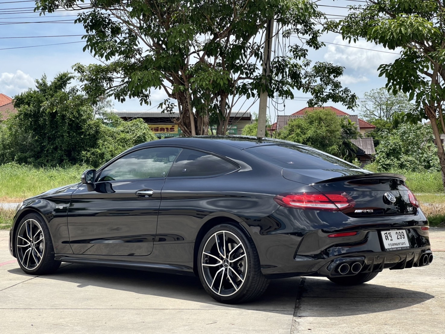 Mercedes Benz AMG C43 Coupe 4MATIC ปี 2021 รถสวย สภาพป้ายแดง