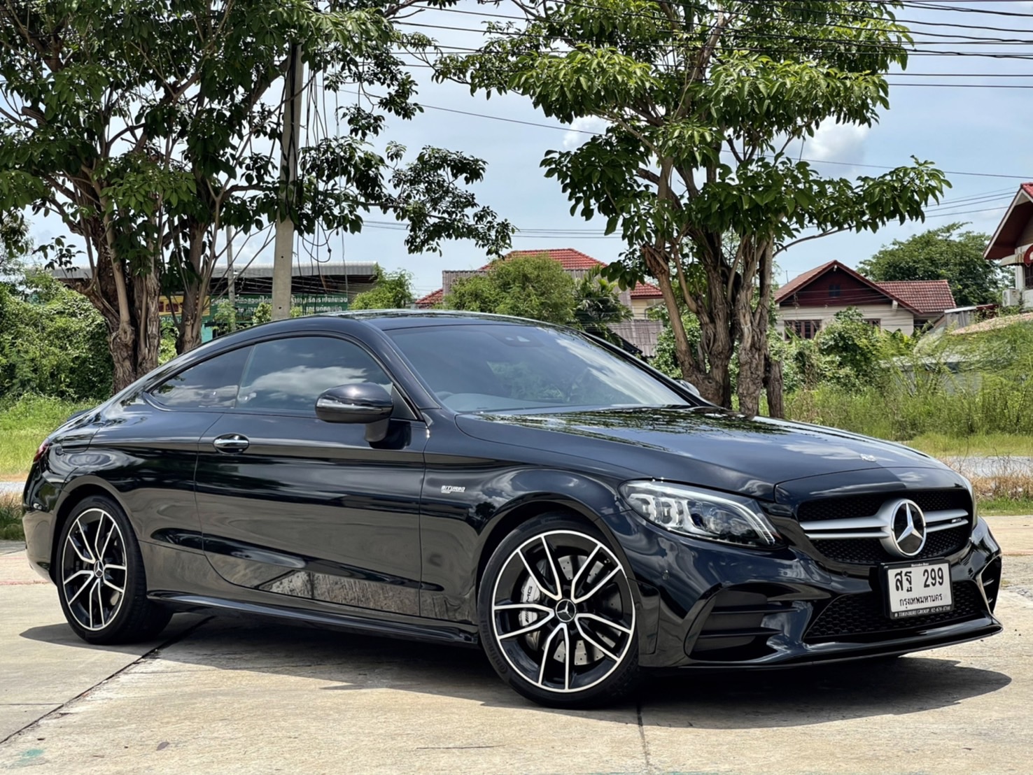 Mercedes Benz AMG C43 Coupe 4MATIC ปี 2021 รถสวย สภาพป้ายแดง