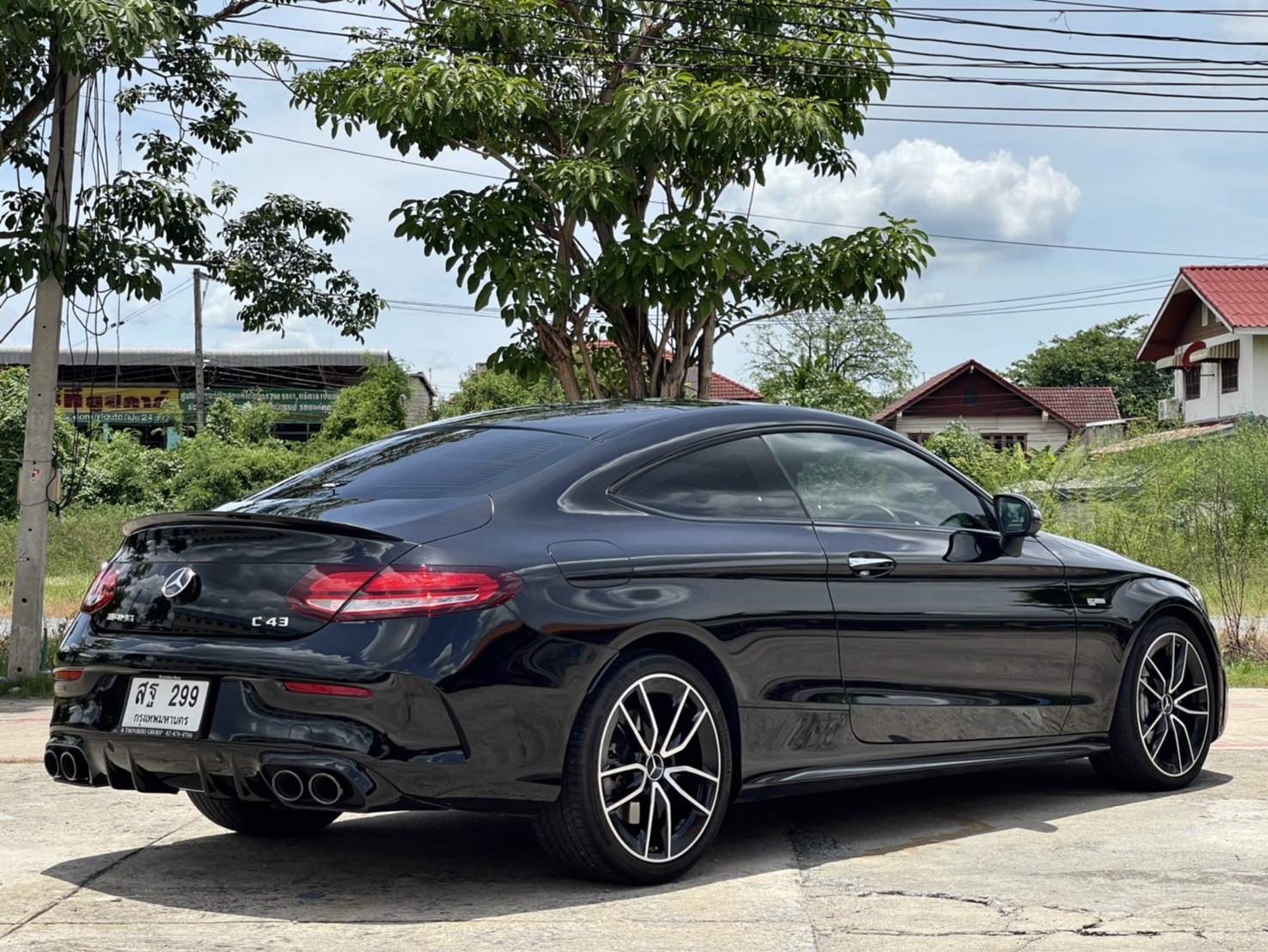 Mercedes Benz AMG C43 Coupe 4MATIC ปี 2021 รถสวย สภาพป้ายแดง