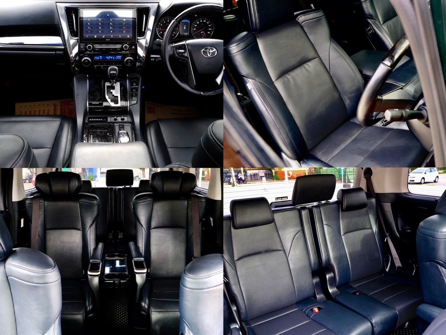 TOYOTA Alphard 3.5L SC Package เบนซิน เกียร์ออโต้ ปี2022 สีขาว ไมล์แท้: 2x,xxx กม.