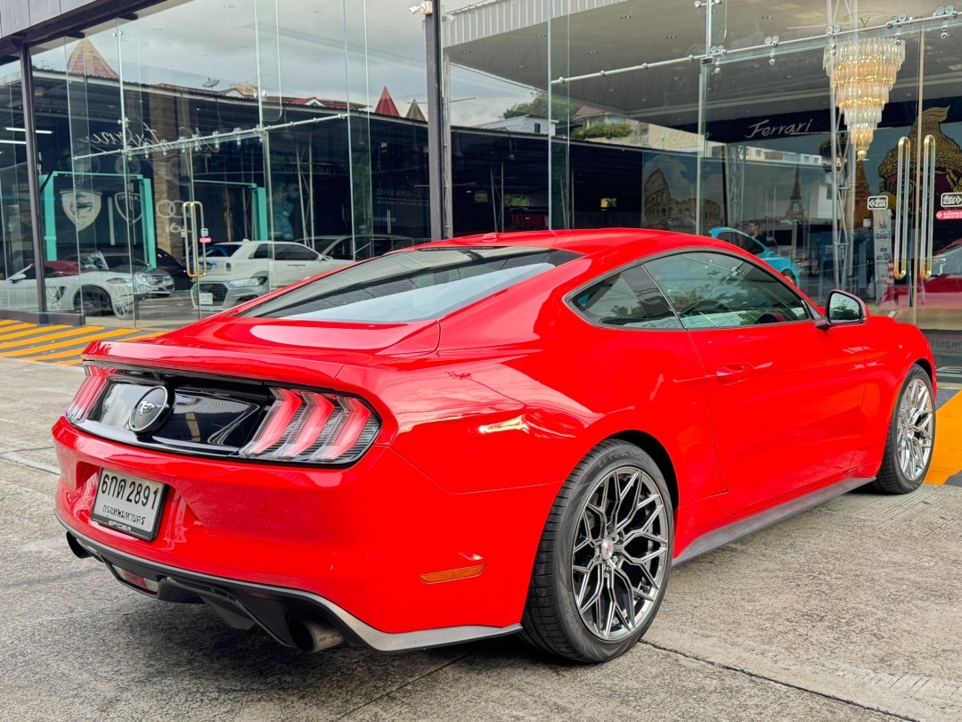 2017 Ford Mustang 2.3L สีแดง