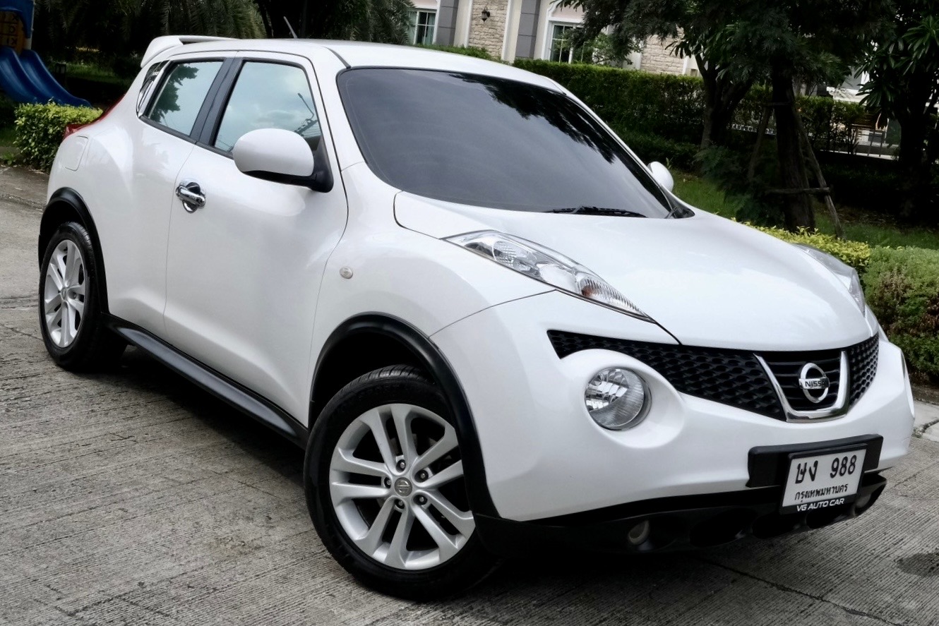 Nissan Juke 1.6V ปี2014 สีขาว ออโต้ เบนซิน