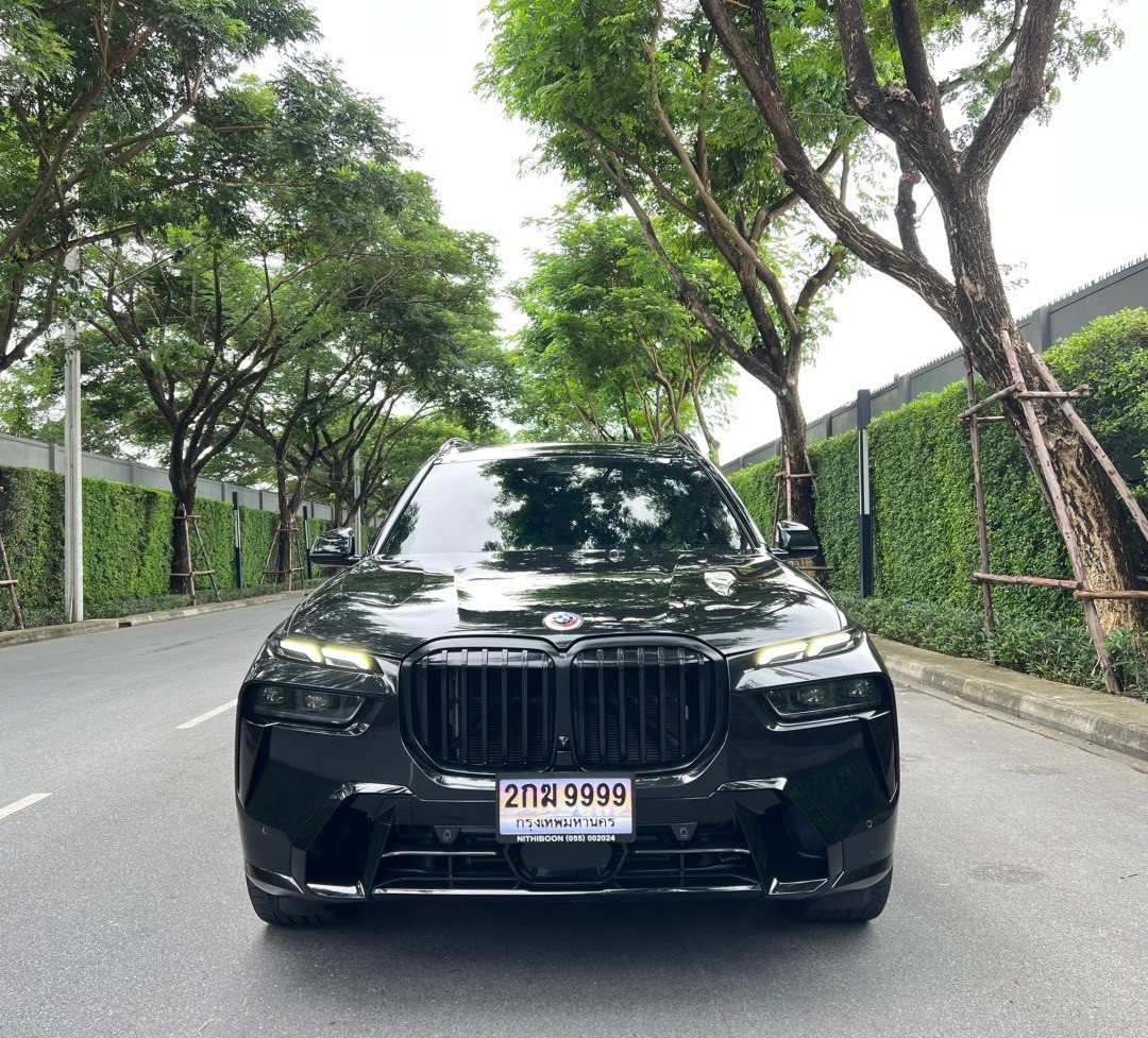 bmw #X7 XDrive 40d Msport Lci 3.0 Diesel สีดำ ปี2023