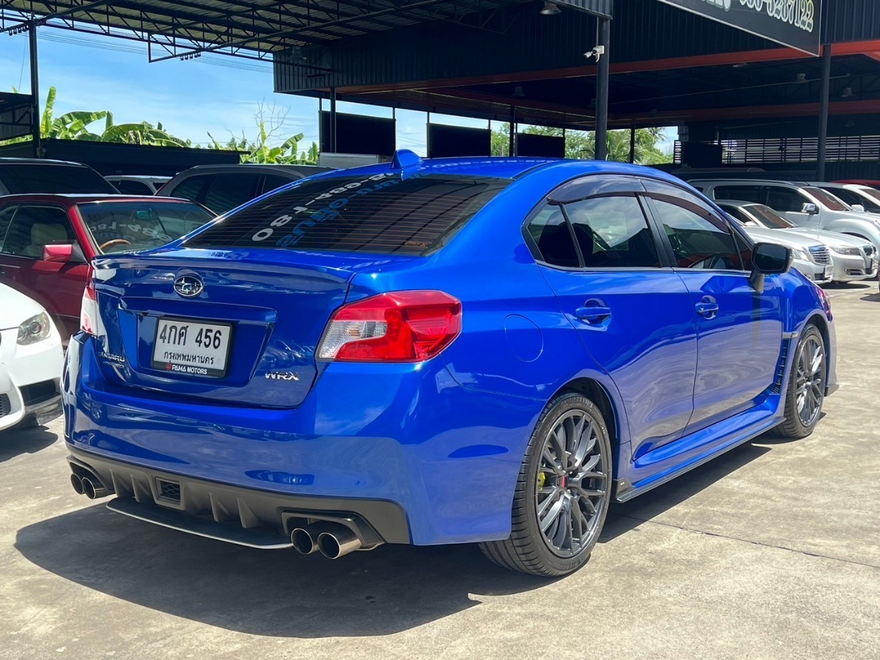 2015 Subaru Impreza (WRX) Gen4 WRX STi สีน้ำเงิน