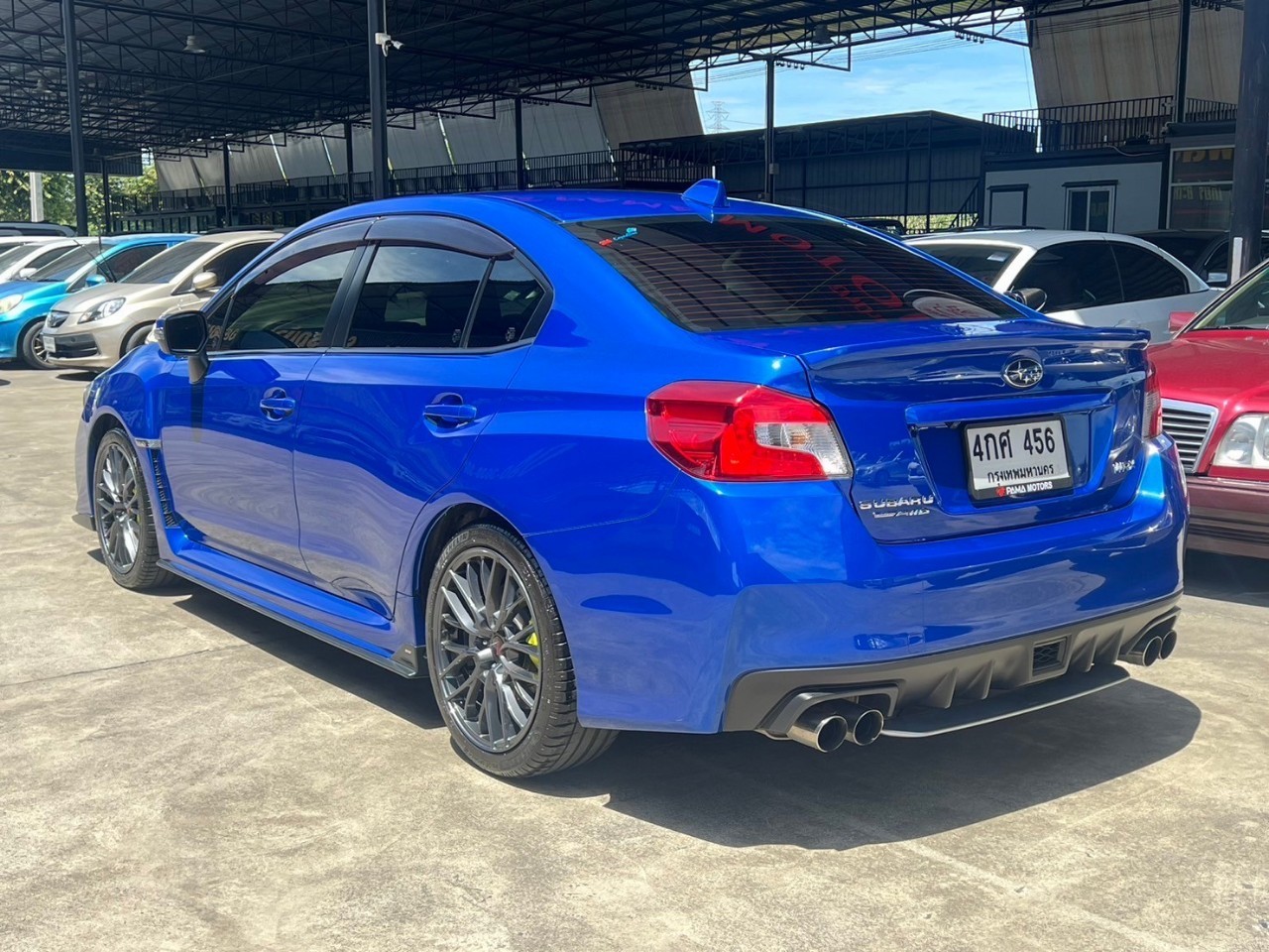 2015 Subaru Impreza (WRX) Gen4 WRX STi สีน้ำเงิน