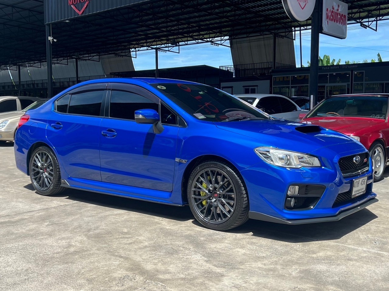 2015 Subaru Impreza (WRX) Gen4 WRX STi สีน้ำเงิน