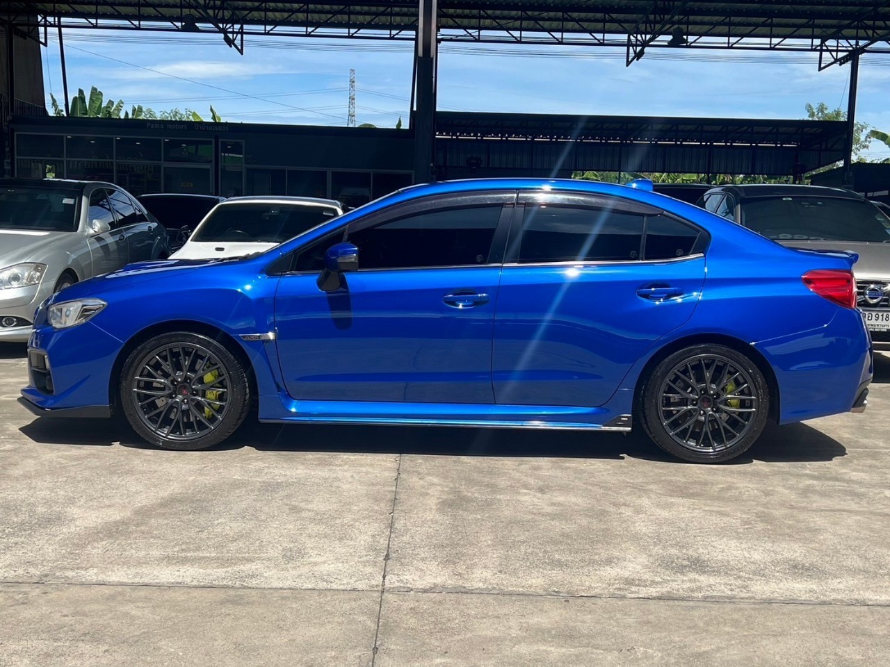 2015 Subaru Impreza (WRX) Gen4 WRX STi สีน้ำเงิน