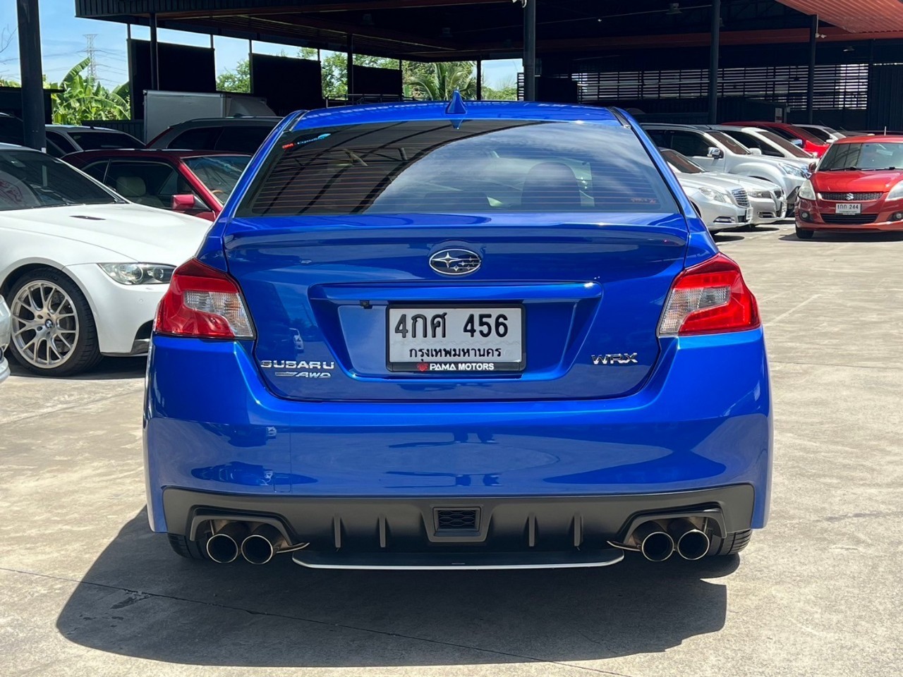 2015 Subaru Impreza (WRX) Gen4 WRX STi สีน้ำเงิน