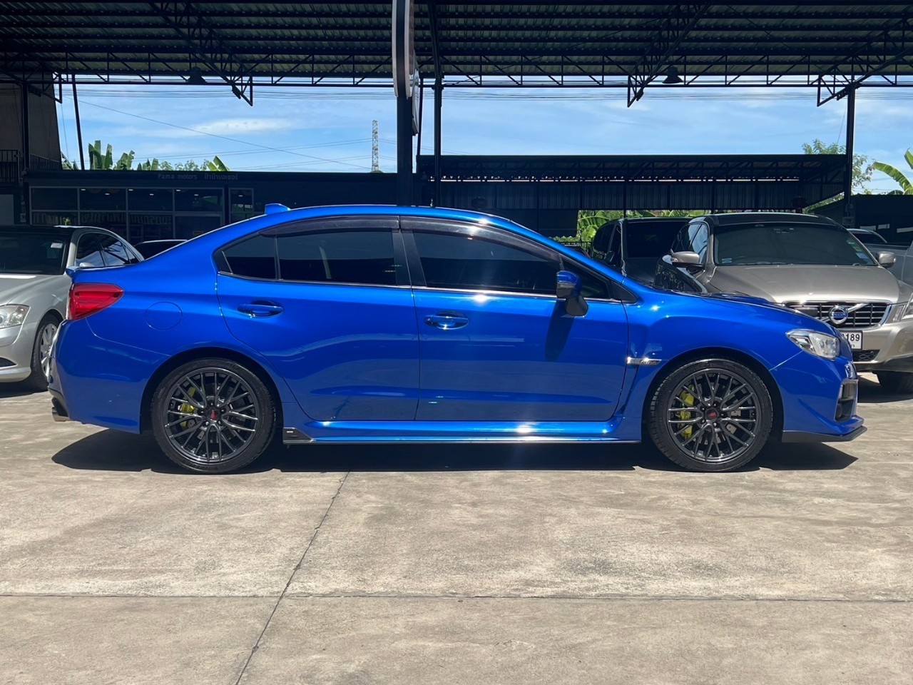 2015 Subaru Impreza (WRX) Gen4 WRX STi สีน้ำเงิน