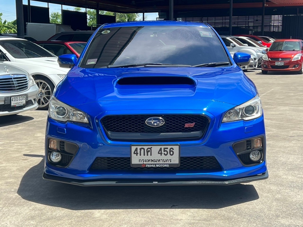 2015 Subaru Impreza (WRX) Gen4 WRX STi สีน้ำเงิน