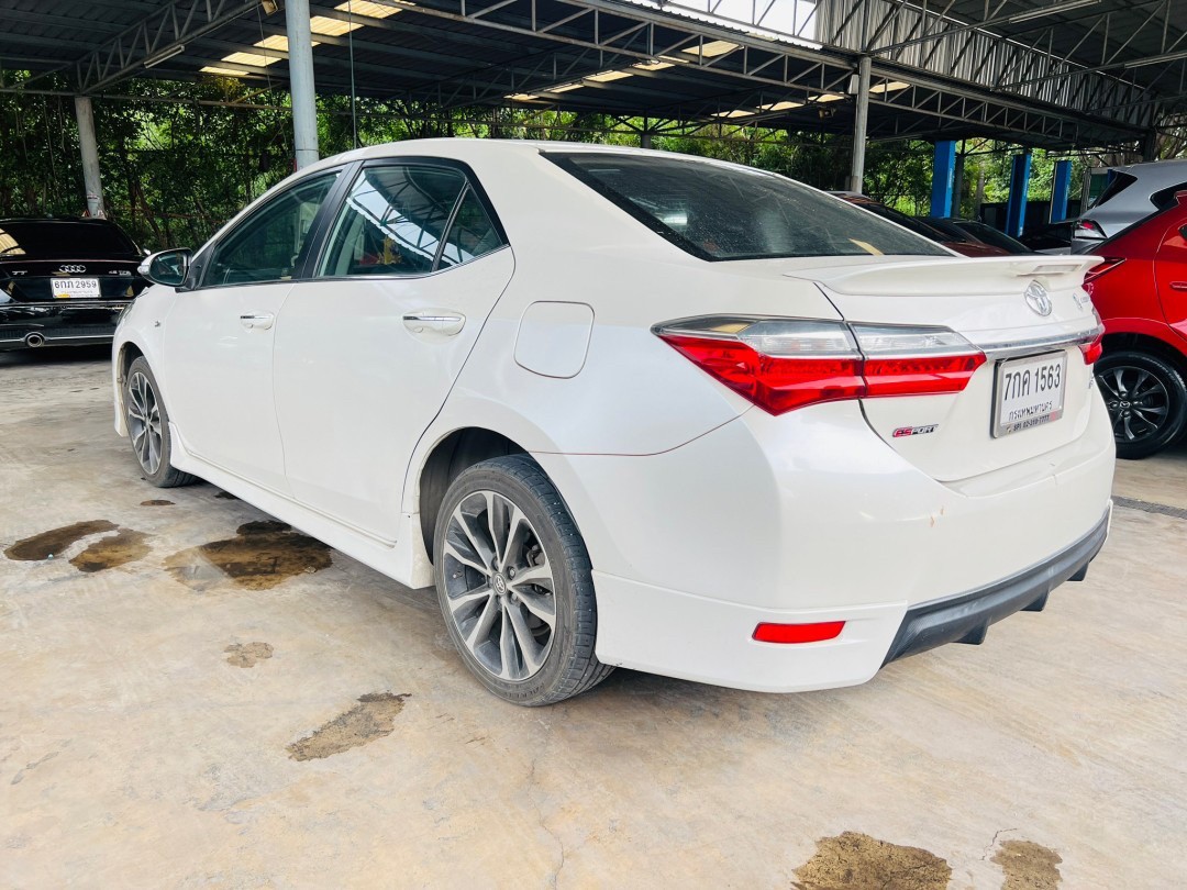 2018 Toyota Altis สีขาว