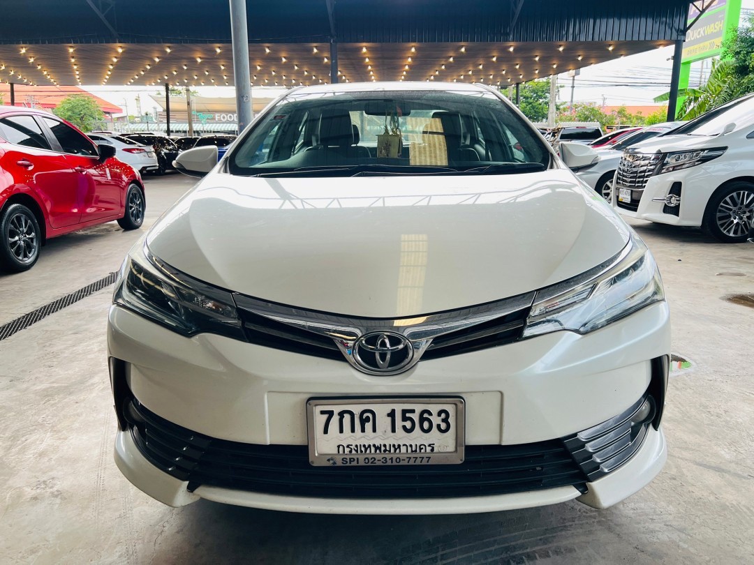 2018 Toyota Altis สีขาว