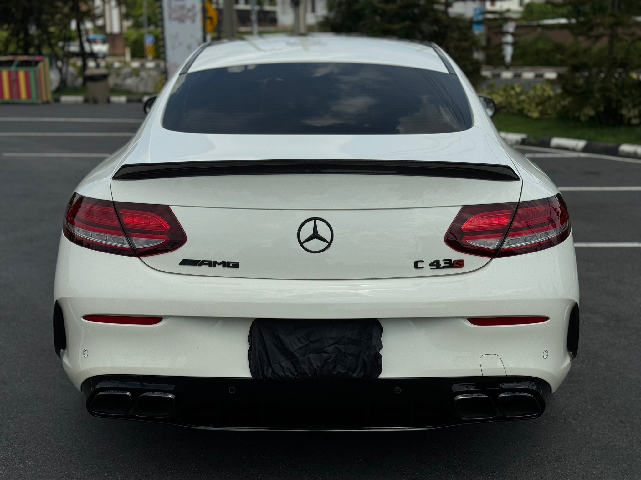 2020 Mercedes-Benz C-Class Coupe C43 AMG สีขาว