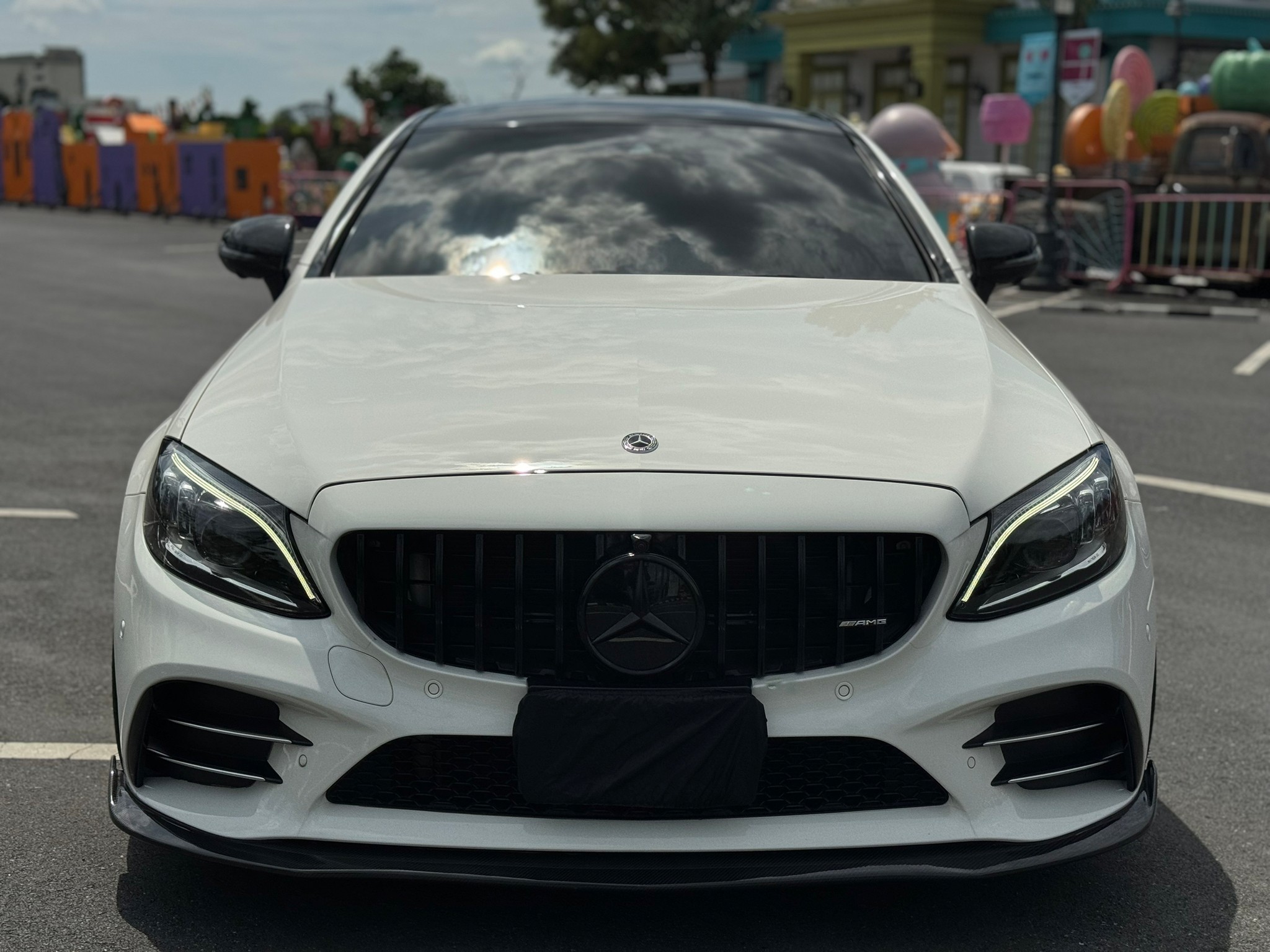 2020 Mercedes-Benz C-Class Coupe C43 AMG สีขาว