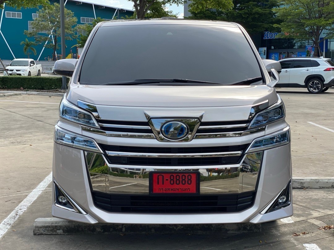 2019 Toyota Vellfire สีทอง