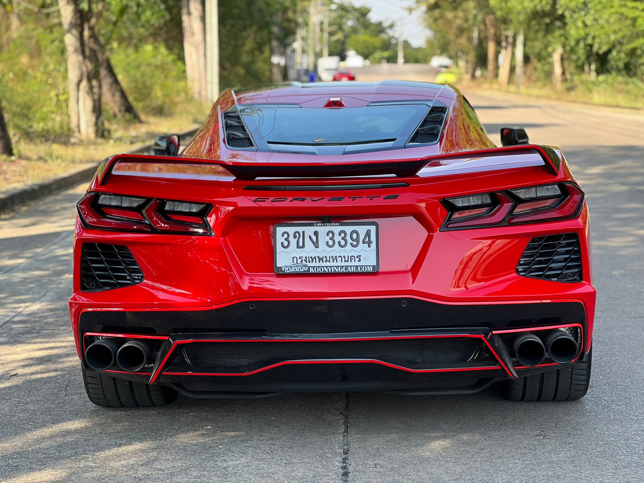 2022 Chevrolet Stingray C8 Convert 3LT สีแดง