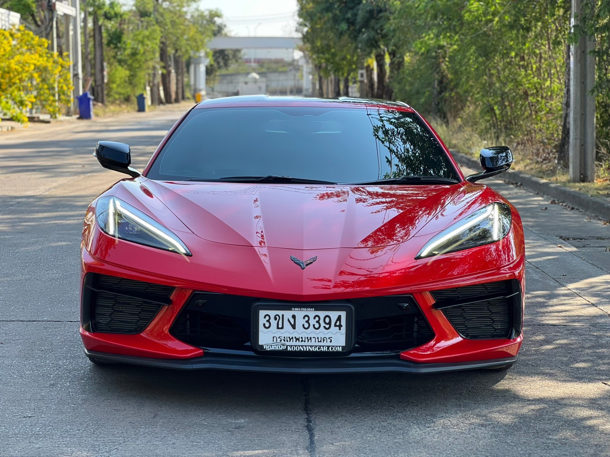 2022 Chevrolet Stingray C8 Convert 3LT สีแดง