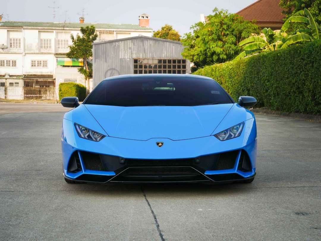 2020 Lamborghini Huracan EVO สีฟ้า