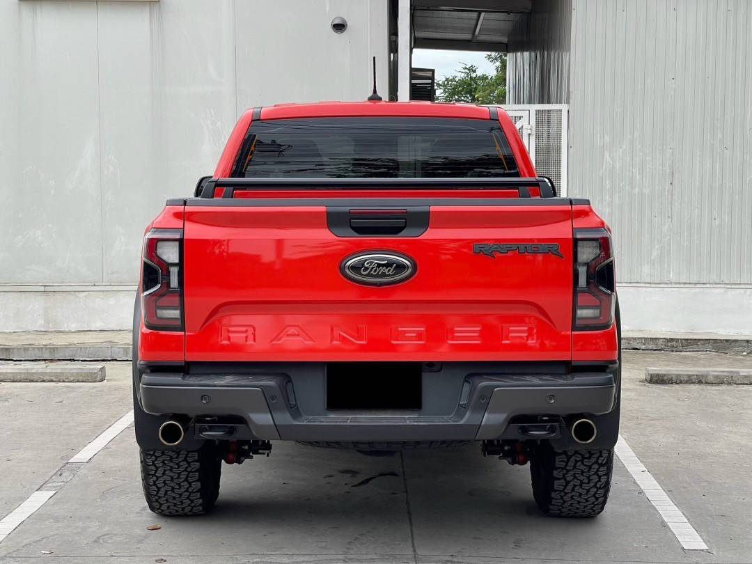 2022 Ford Ranger Raptor 3.0 V6 4WD สีแดง