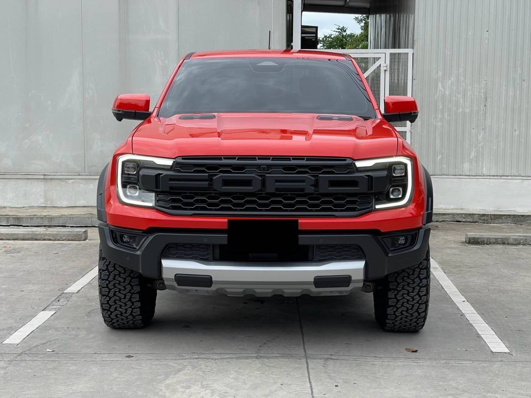 2022 Ford Ranger Raptor 3.0 V6 4WD สีแดง