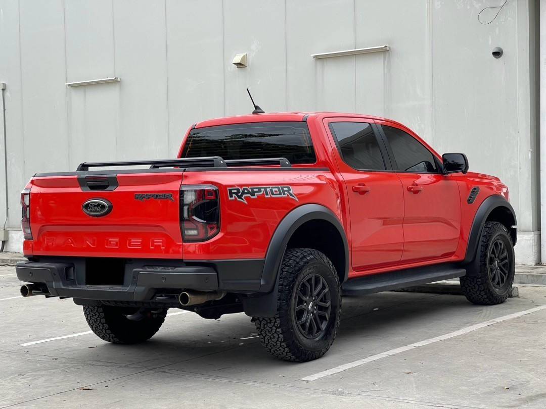 2022 Ford Ranger Raptor 3.0 V6 4WD สีแดง