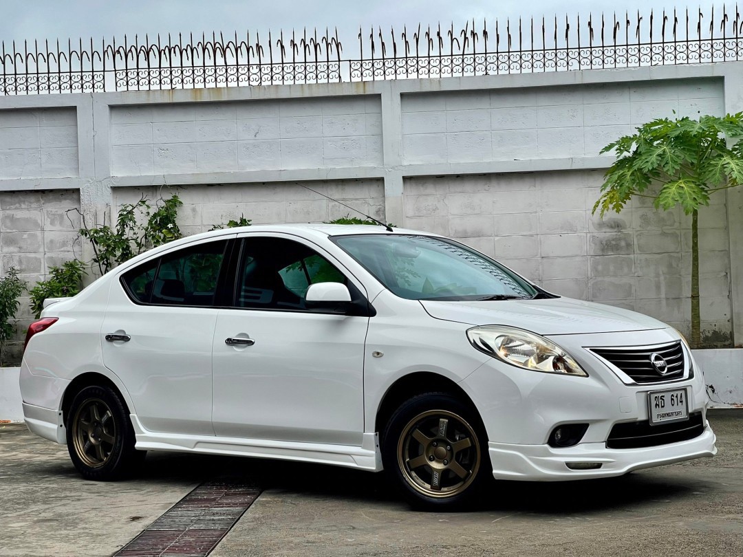 แต่งสวย NISSAN Almera 1.2 รุ่นTop สุด Full Option ปี 2012 ปรับราคา 129,000 บาท