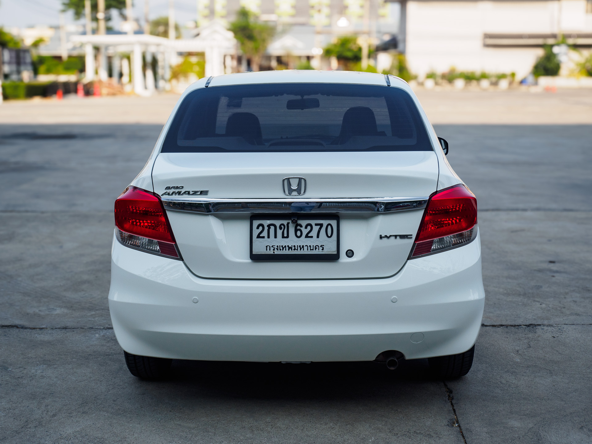 2013 Honda Brio Amaze สีขาว