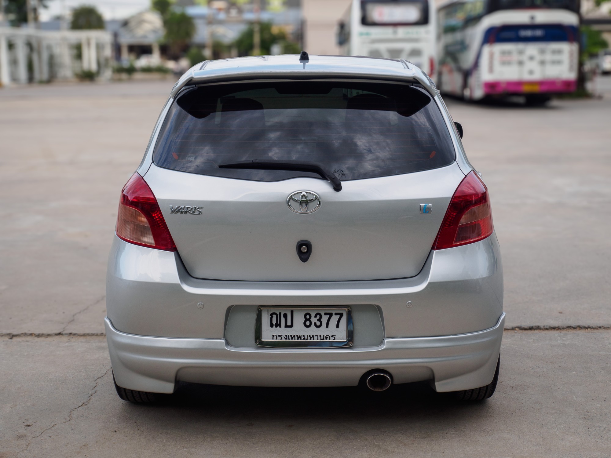 2009 Toyota Yaris สีเงิน