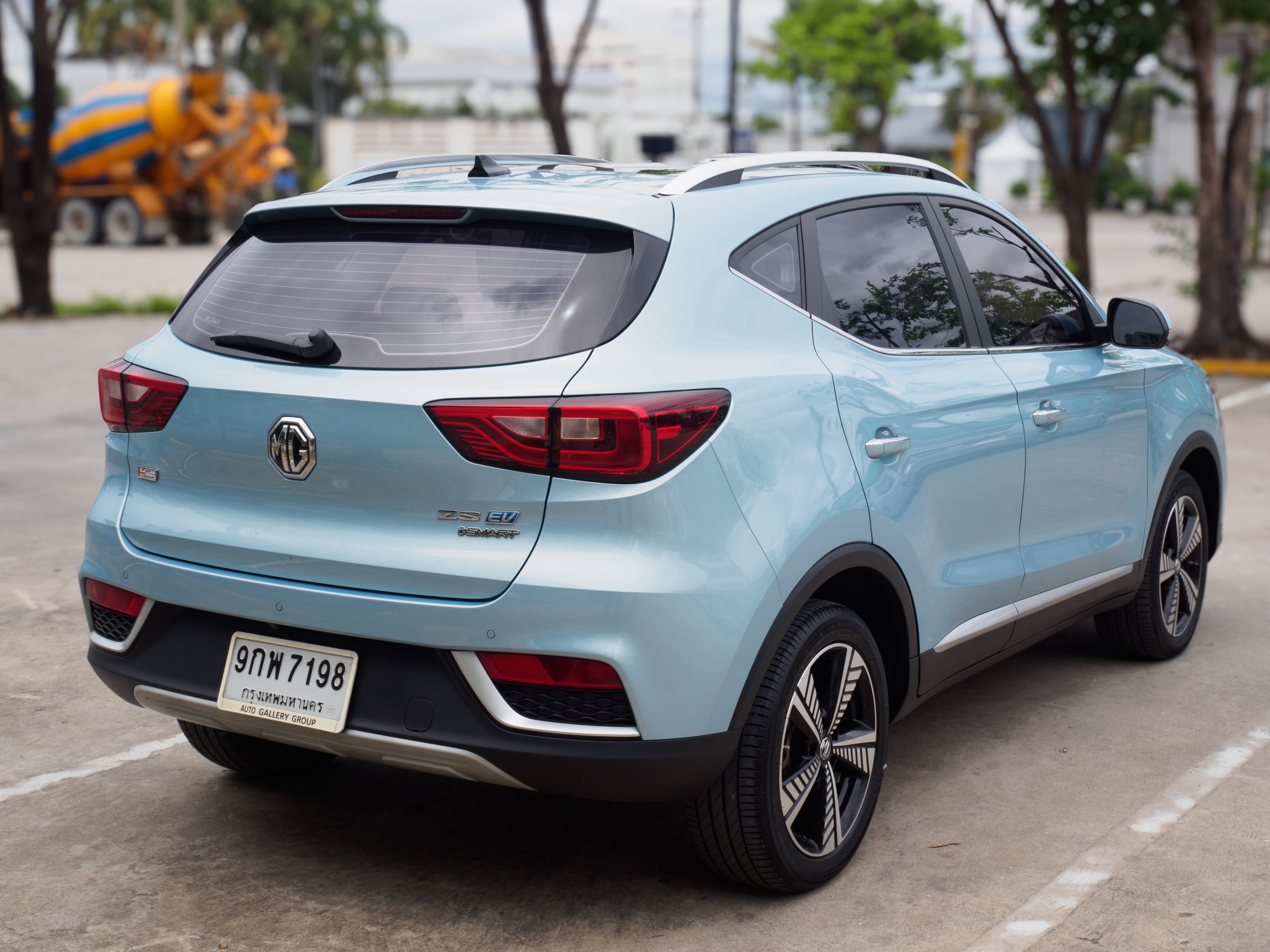 2020 MG ZS EV สีฟ้า