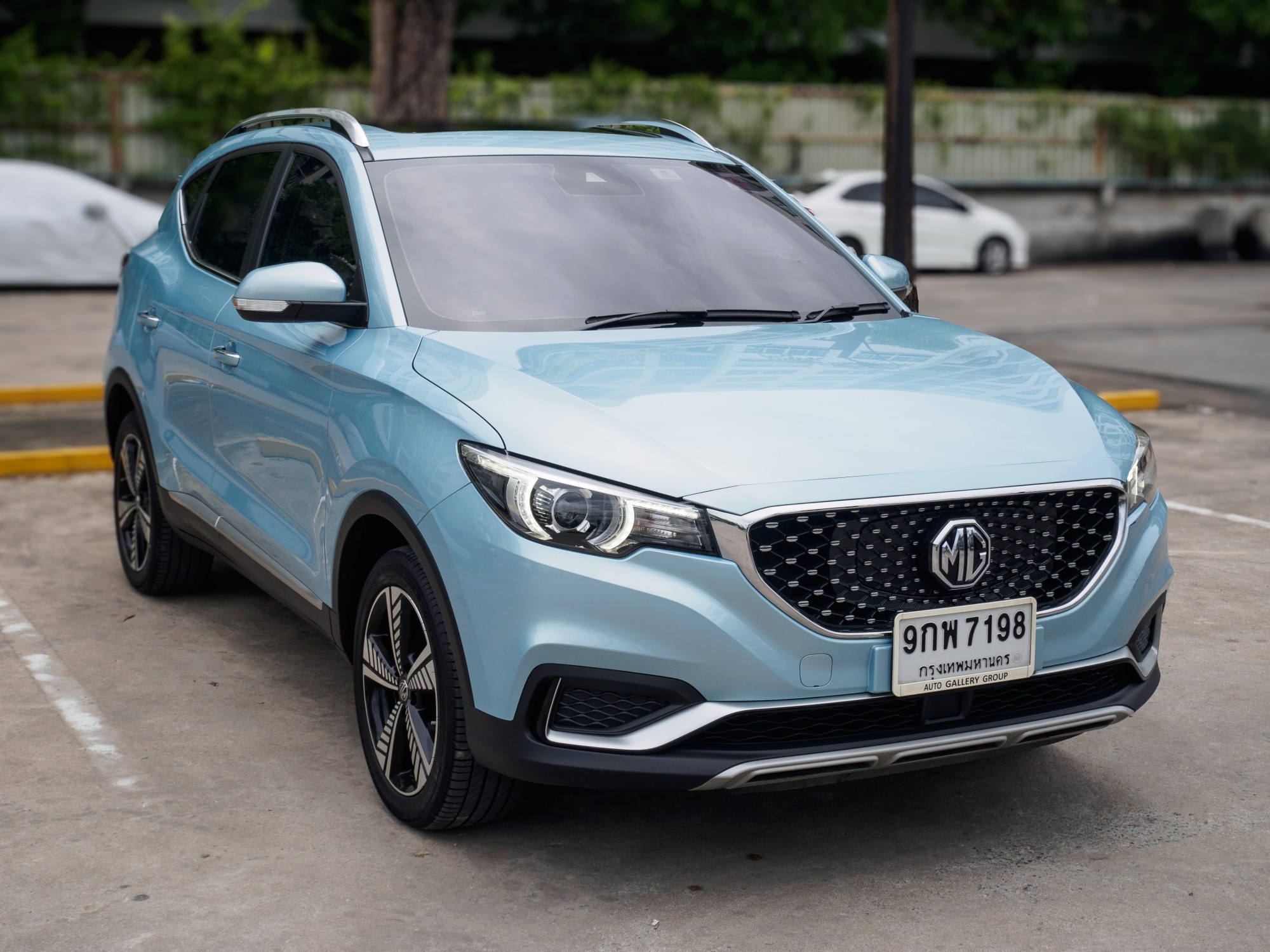 2020 MG ZS EV สีฟ้า