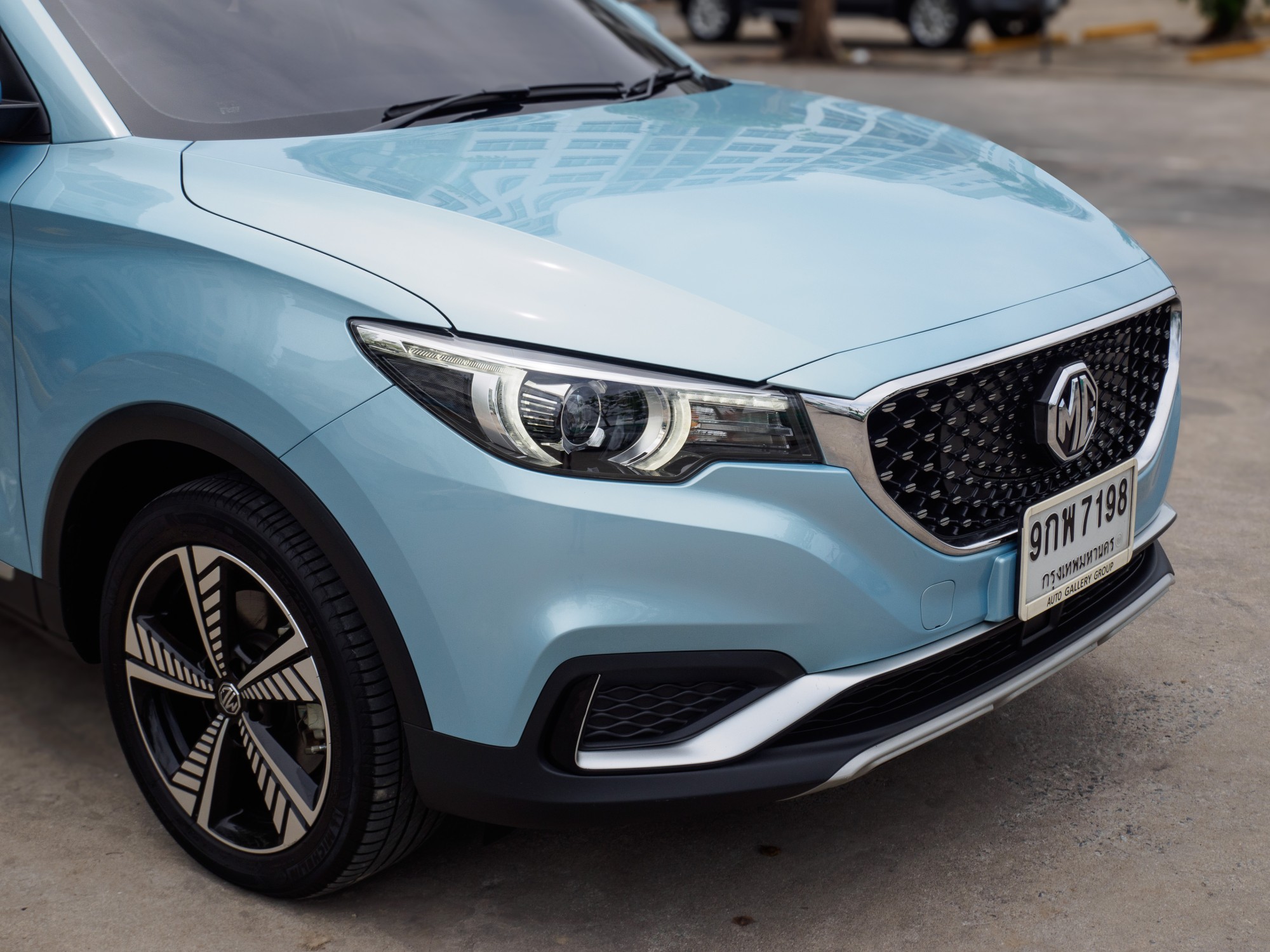 2020 MG ZS EV สีฟ้า