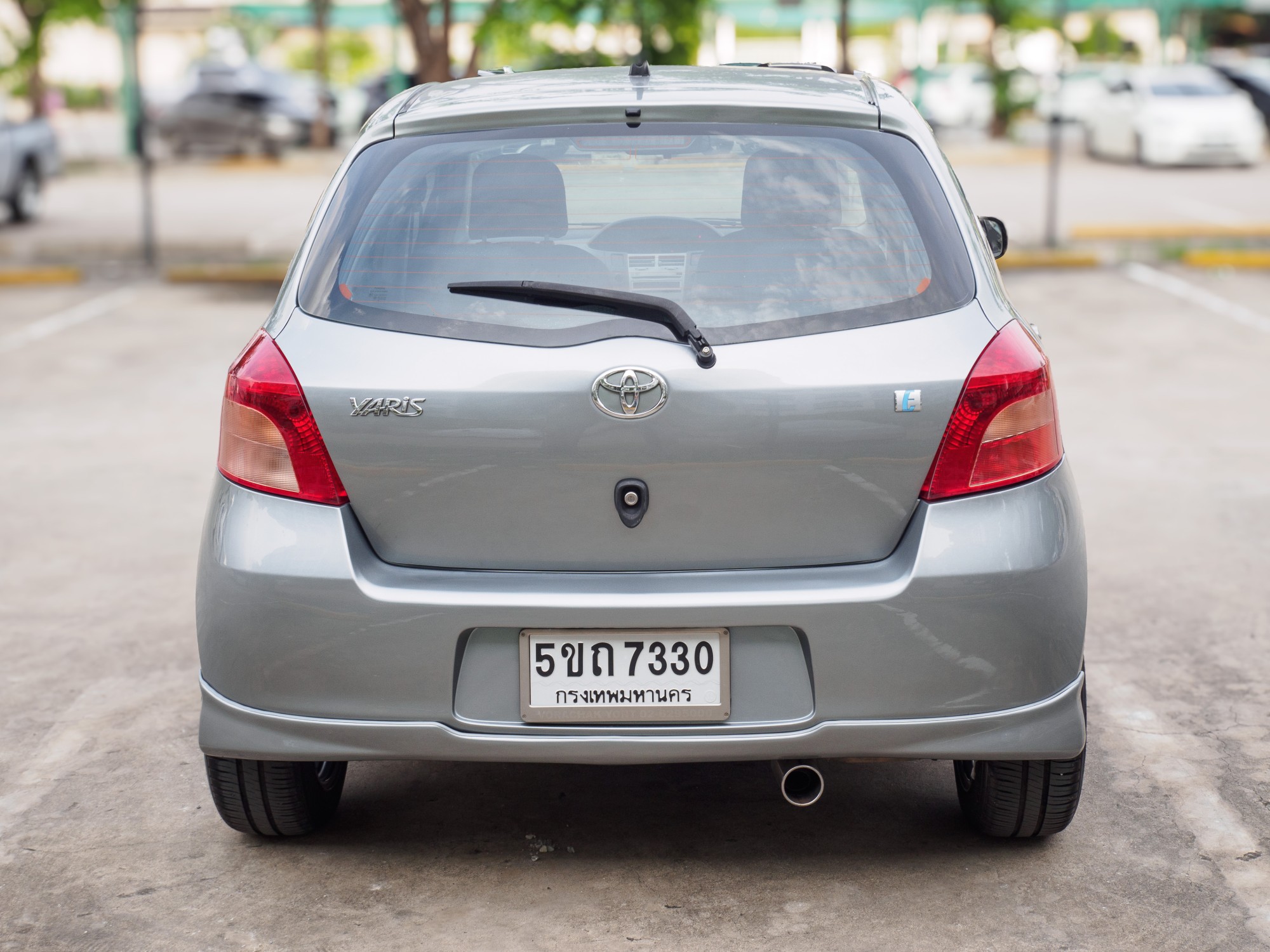 2006 Toyota Yaris สีเงิน