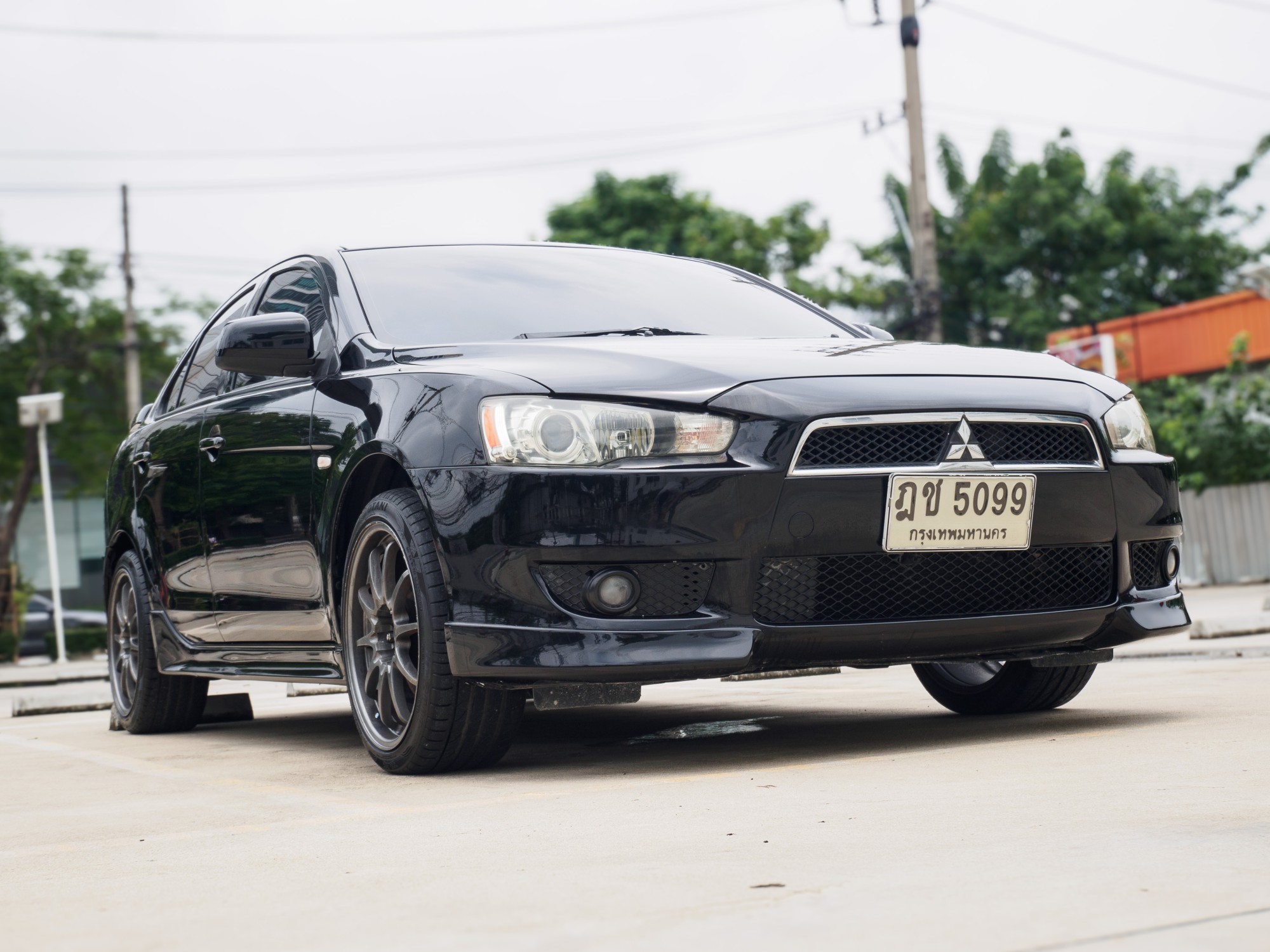 2010 Mitsubishi Lancer EX สีดำ