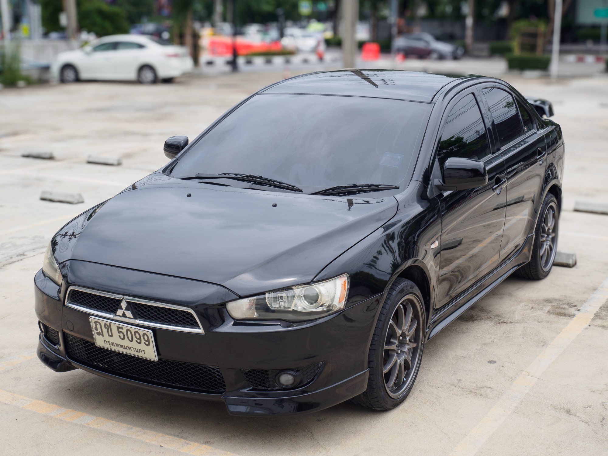 2010 Mitsubishi Lancer EX สีดำ