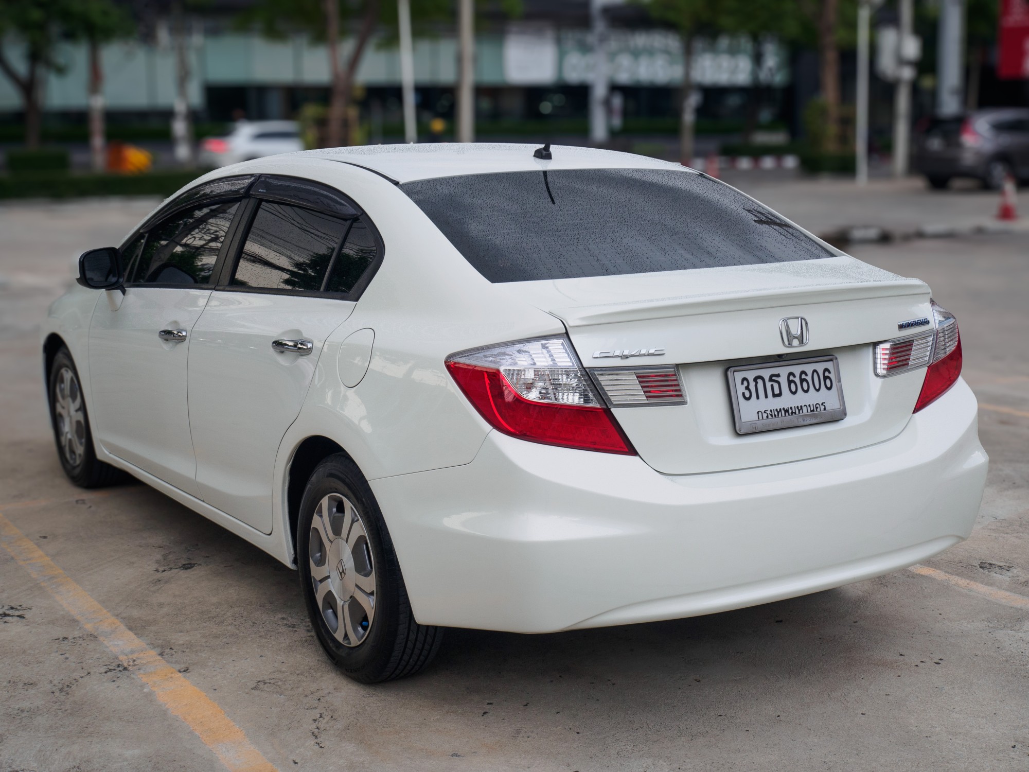 2014 Honda Civic FB สีขาว