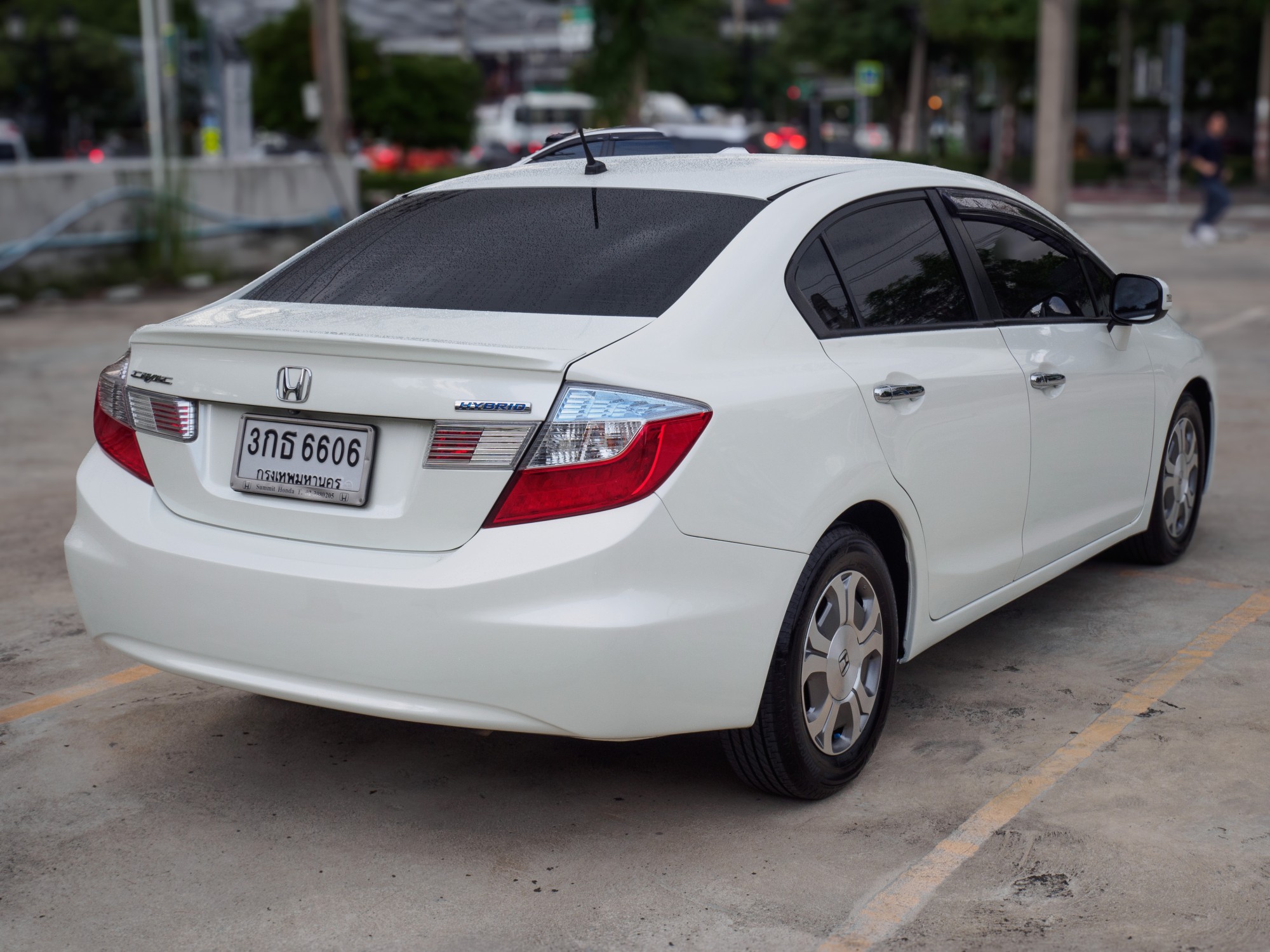 2014 Honda Civic FB สีขาว