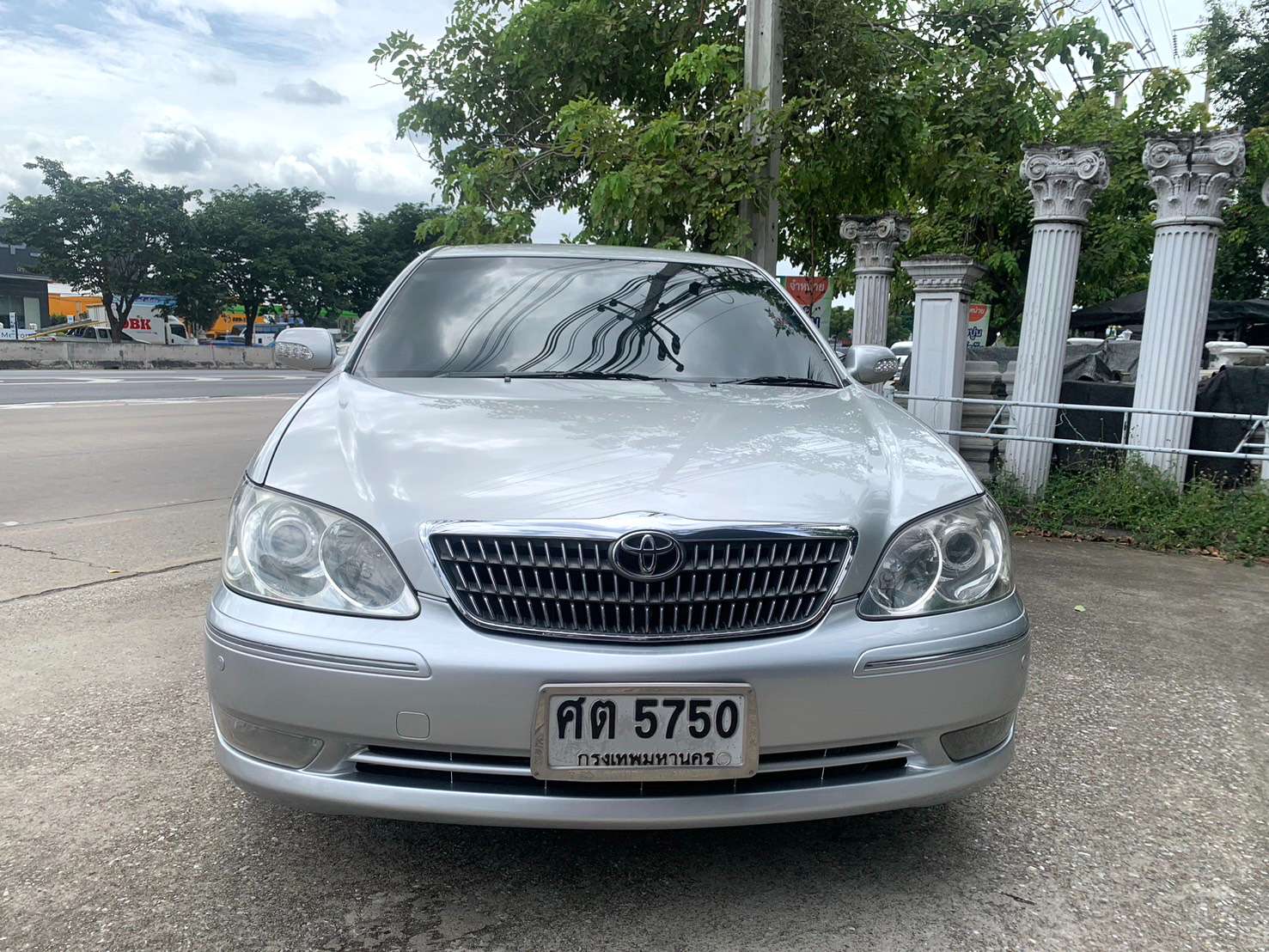 2005 Toyota Camry สีเงิน