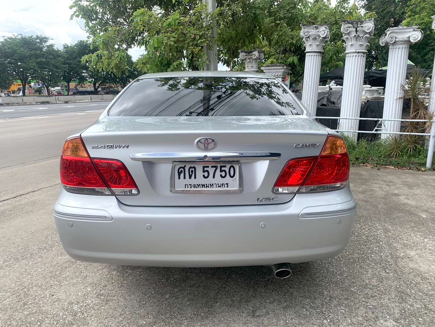 2005 Toyota Camry สีเงิน