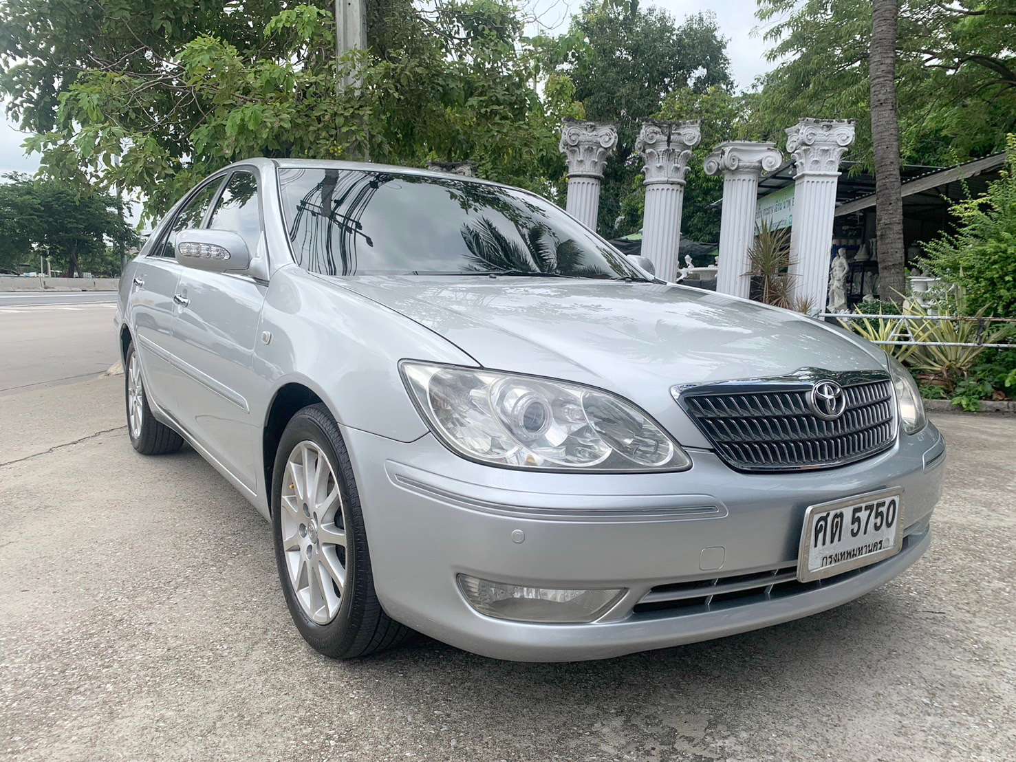 2005 Toyota Camry สีเงิน