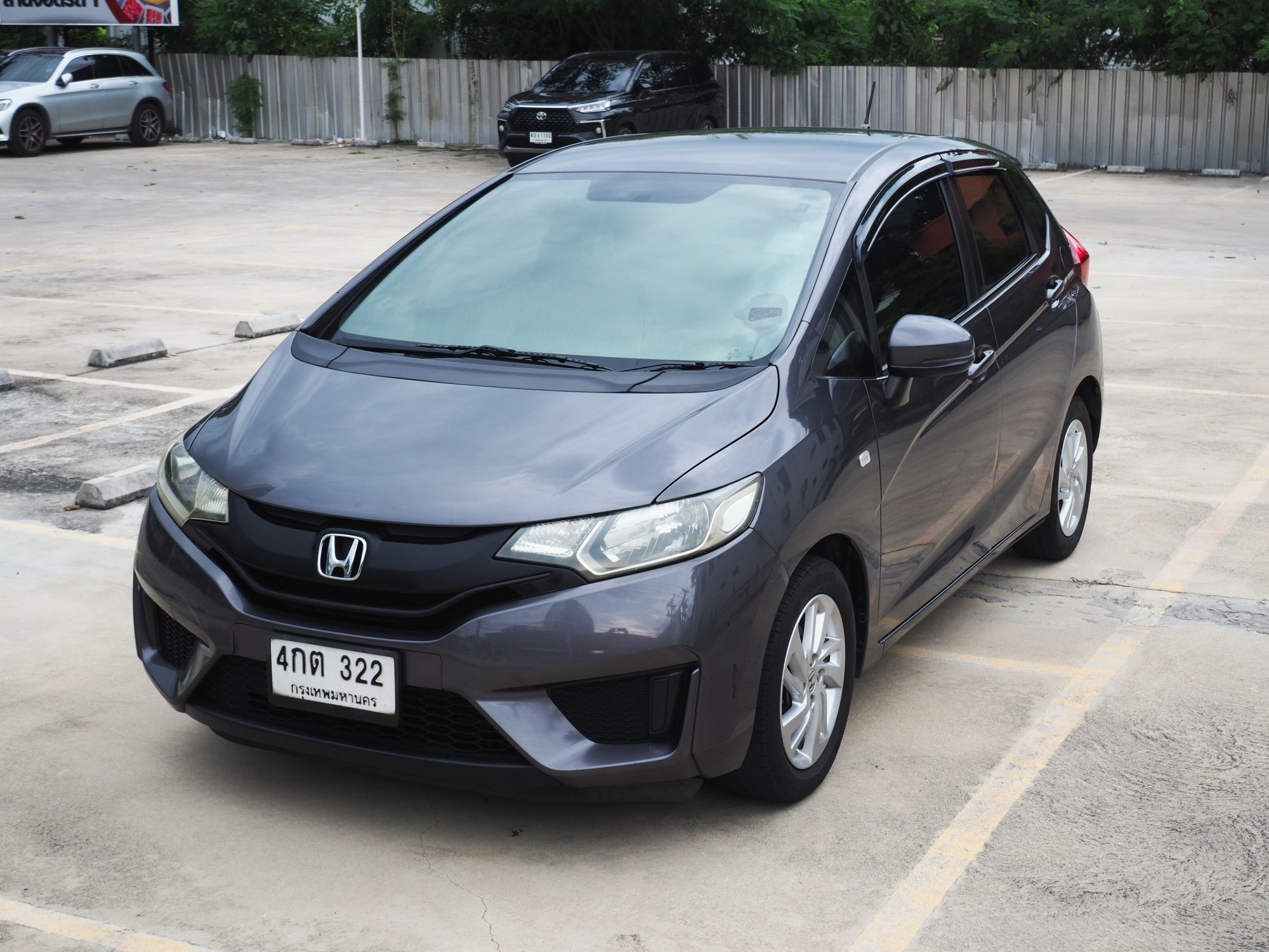 2015 Honda Jazz GK สีเทา