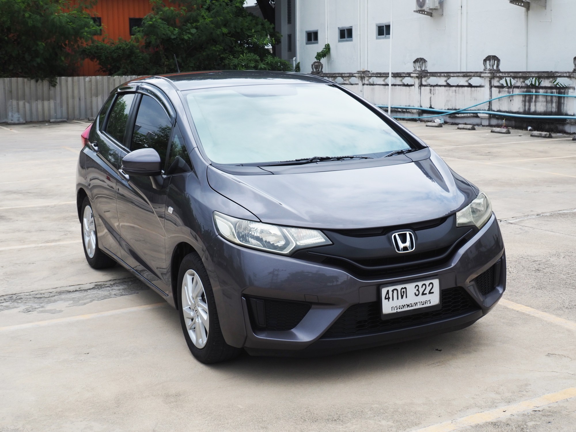 2015 Honda Jazz GK สีเทา