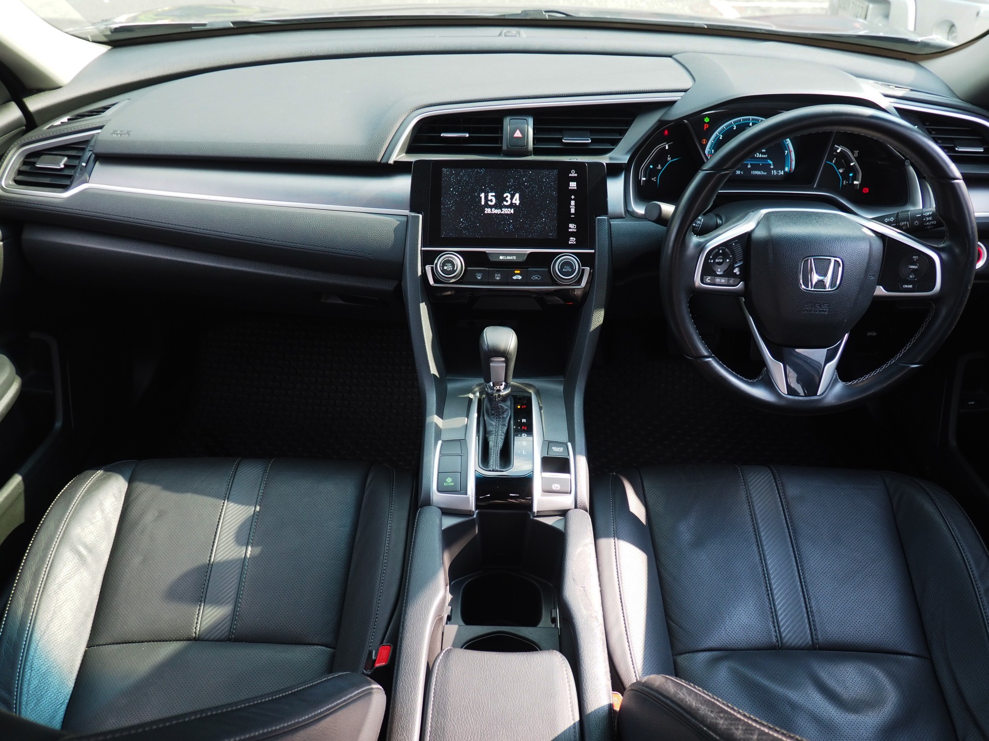 2016 Honda Civic Sedan สีเงิน